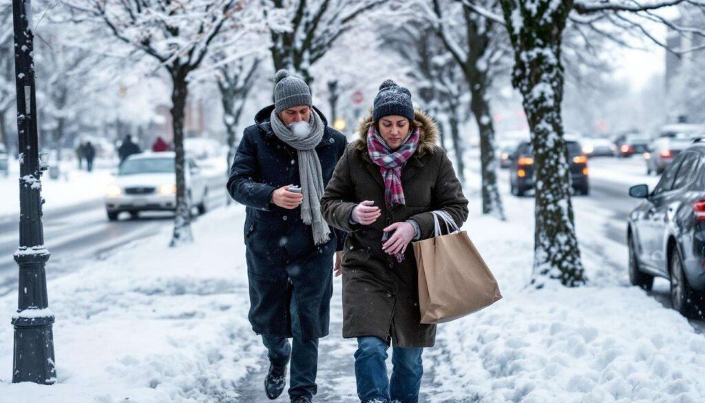 Oblodzone chodniki utrudniają spacery. Ten trik ratuje przed upadkiem