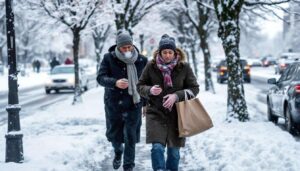 Oblodzone chodniki utrudniają spacery. Ten trik ratuje przed upadkiem