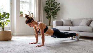 Masz 5 minut i kawałek podłogi? Pike crunch to proste ćwiczenie na brzuch bez sprzętu