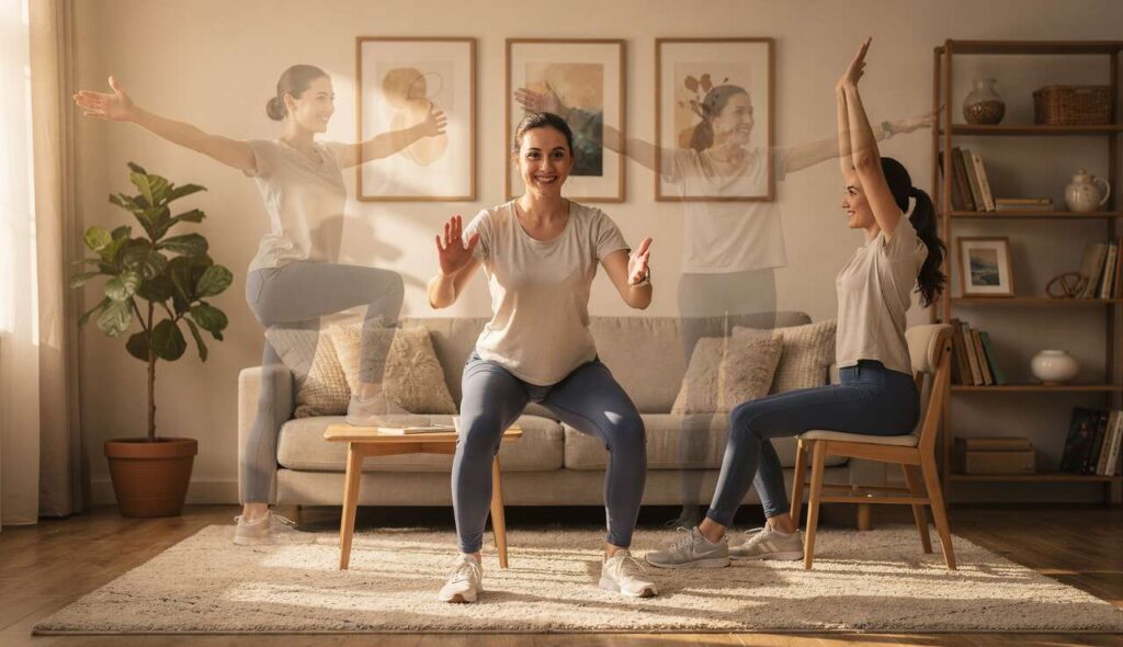 5 najprostszych ćwiczeń w domu dla osób bez kondycji. Zadbaj o formę bez siłowni