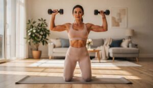 Wymodeluj ramiona bez siłowni – 5 prostych ćwiczeń z hantlami, które zrobisz w domu