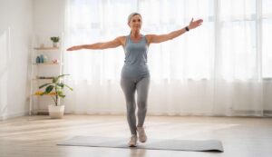 6-minutowy trening core na stojąco, który fizjoterapeuci zalecają po 55. roku życia