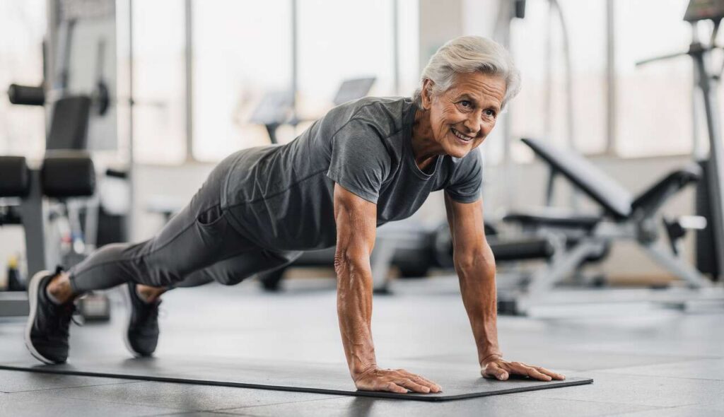 Badanie Nature Aging: trening core zmniejsza ryzyko upadków u seniorów o 40%