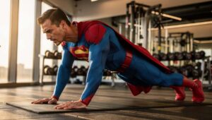 Superman hold wzmacnia plecy w 45 sekund. Idealne ćwiczenie na marcowy restart formy