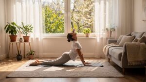 Wiosna 2026 i alergia: 5 ćwiczeń w domu, gdy pyłki nie pozwalają wyjść na spacer