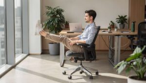 Marzec 2026 i powrót do formy: seated leg raise to ćwiczenie na brzuch, które zrobisz w biurze